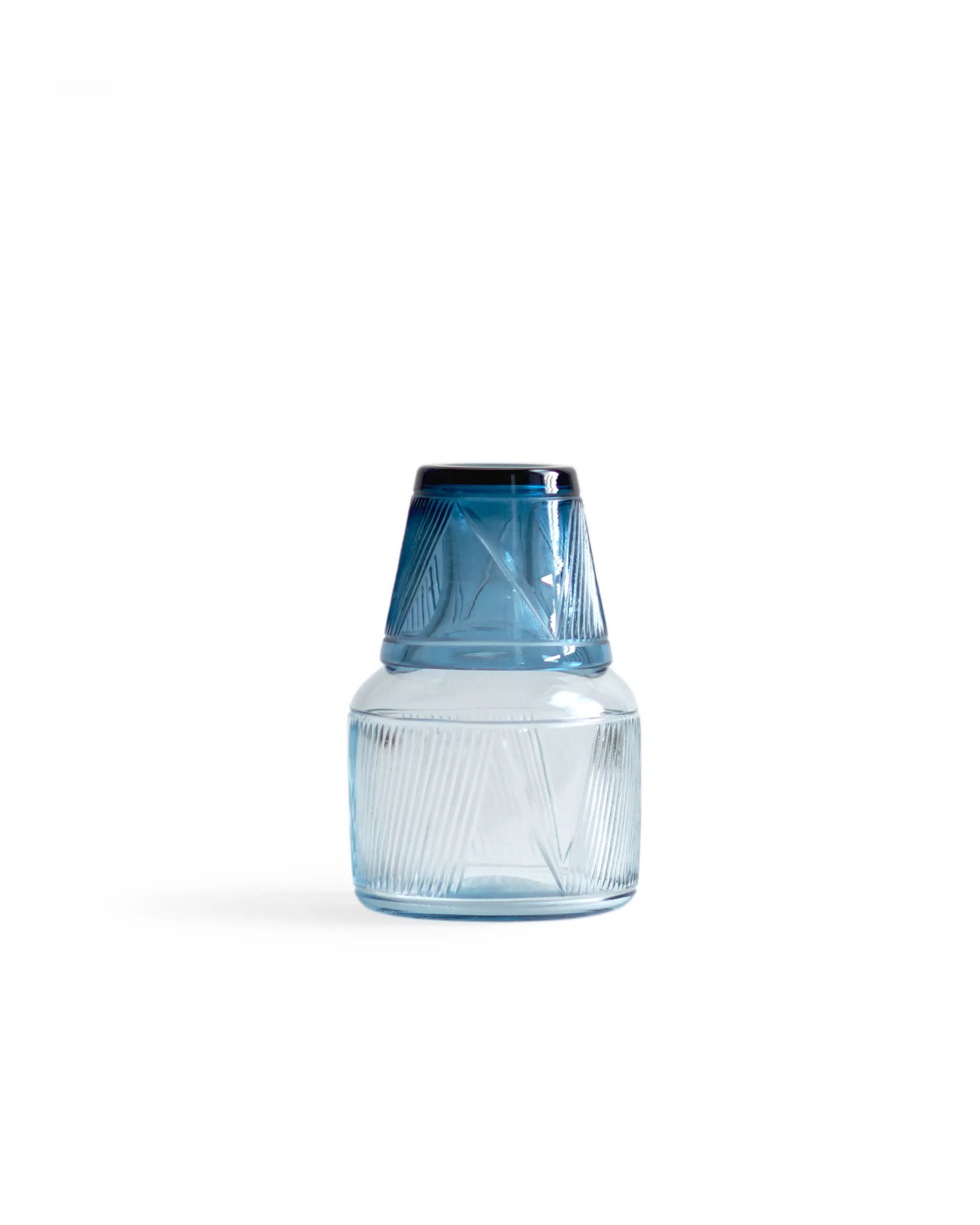 Reclaimed Blue Carafe (OUT OF STOCK)