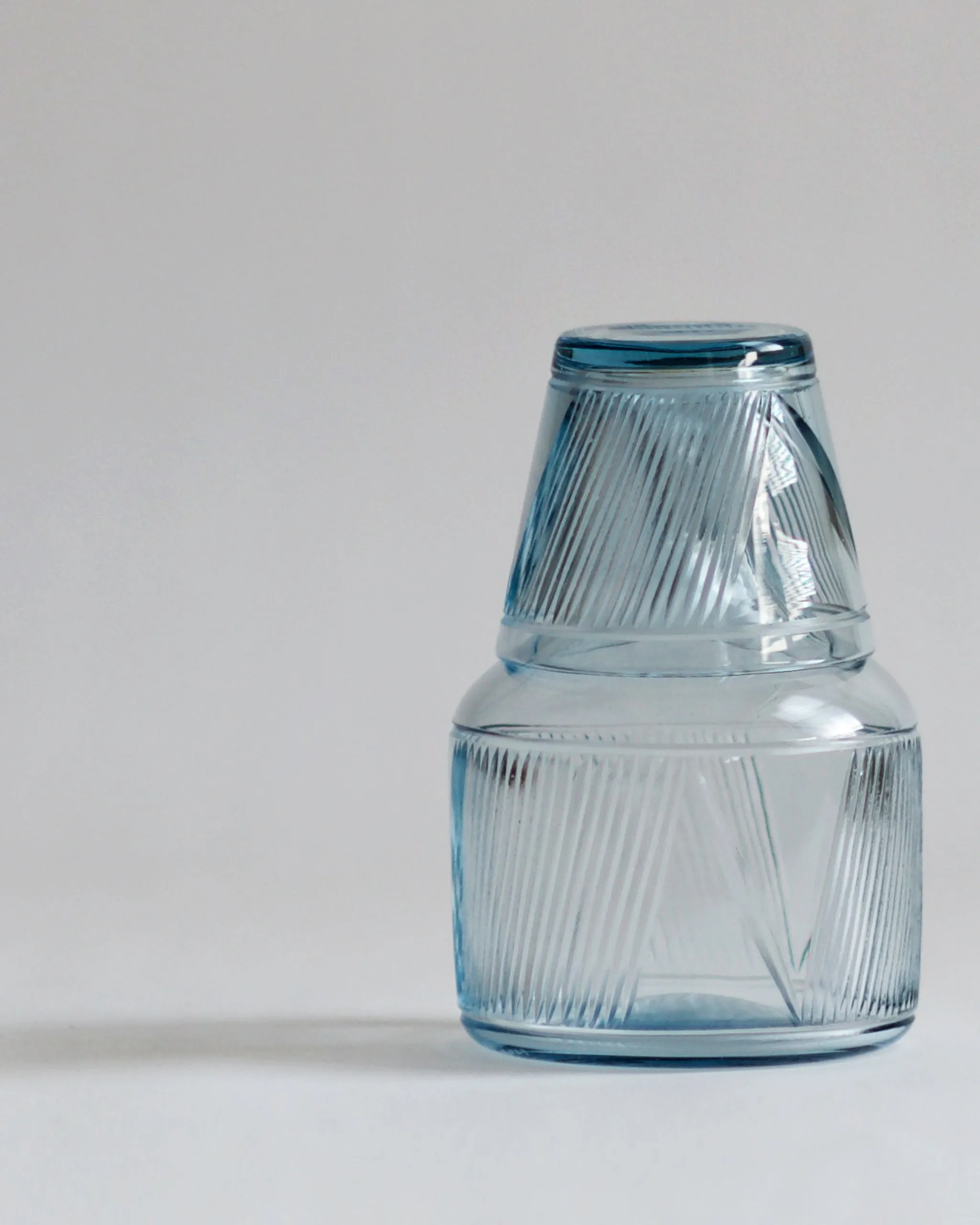 Reclaimed Blue Carafe (OUT OF STOCK)