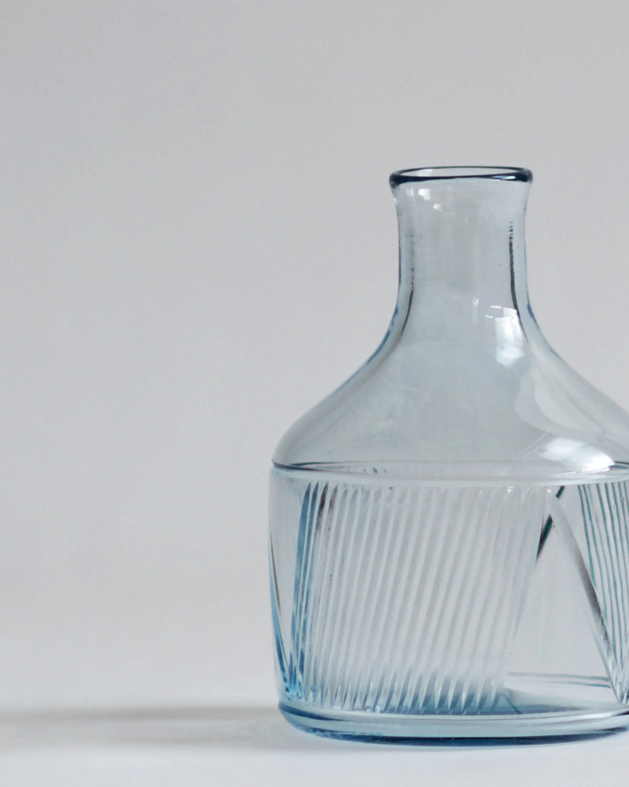 Reclaimed Blue Carafe (OUT OF STOCK)