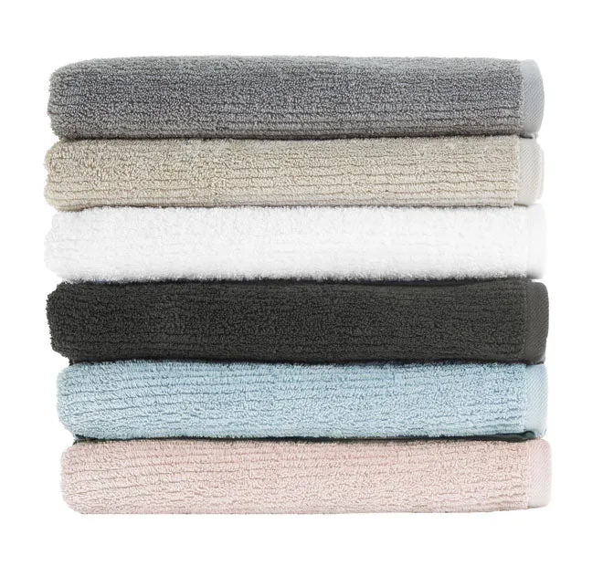 Reed 550GSM Cotton Bath Towel Range Grey