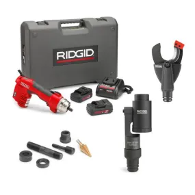 RIDGID RE 6 Electrical Tool Cut & Punch Kit 52113