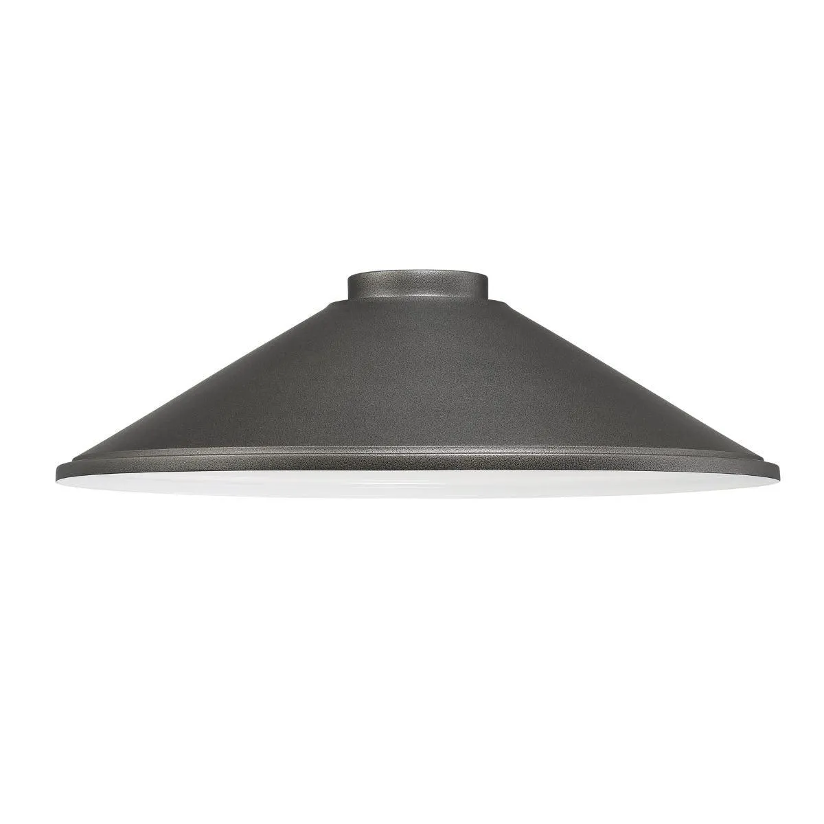 RLM 18 in. Path Light Shade Smoked Iron finish