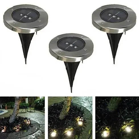 Runway Solar 3 LED In-Ground Lights