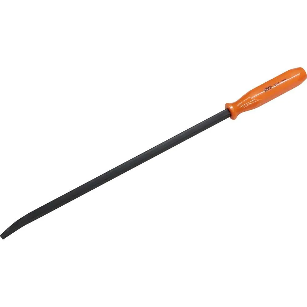 Screwdriver Handle Pry Bars, Curved Black Oxide Finish Blade