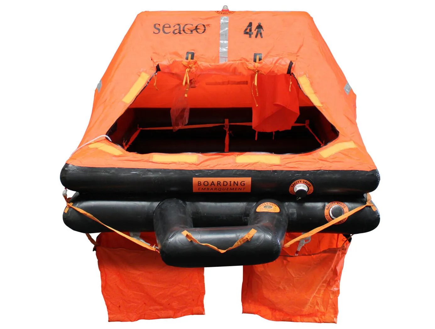 Seago Sea Master Plus ISO 9650-1 Liferaft - Valise or Container - 6 Sizes - 18 Year Warranty