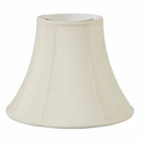 Silk Bell Lamp Shades, 8x16x11, Eggshell