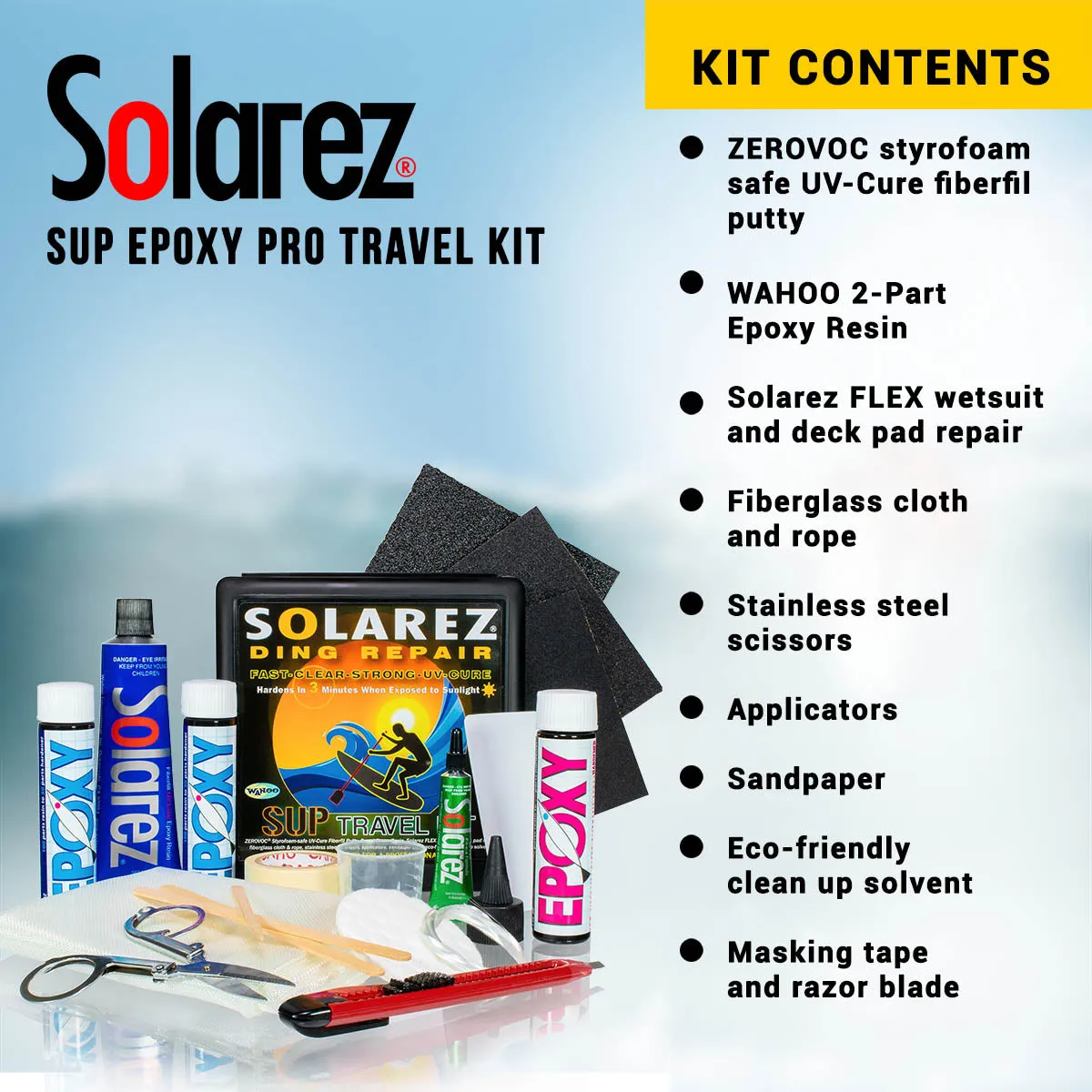 SUP Epoxy Pro Travel Kit