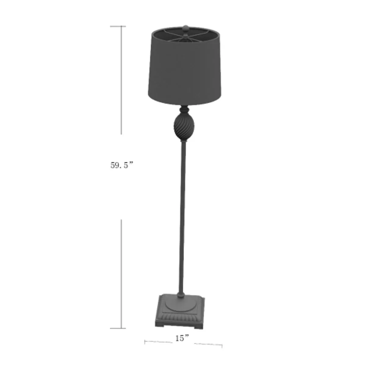 Surya Defoe Floor Lamp