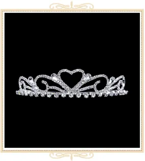 Sweetheart Tiara with Combs (16235)