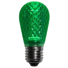 T50 LED Patio Lights - E-26 - Green - 10 Pack