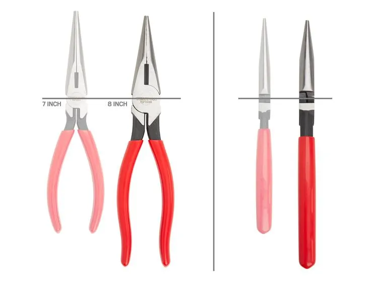 Tekton PGF10008 8 in. Long Nose Pliers