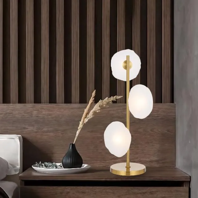 Telbix Zecca Table Lamp G9 Gold Frost