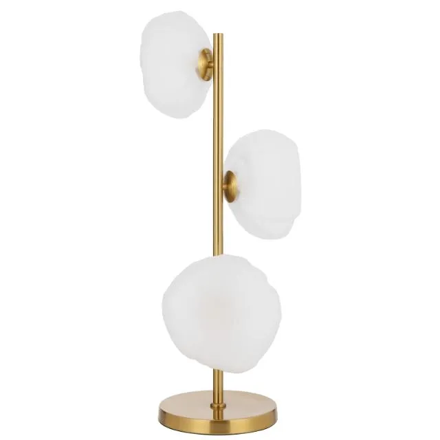 Telbix Zecca Table Lamp G9 Gold Frost