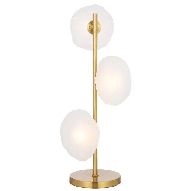 Telbix Zecca Table Lamp G9 Gold Frost