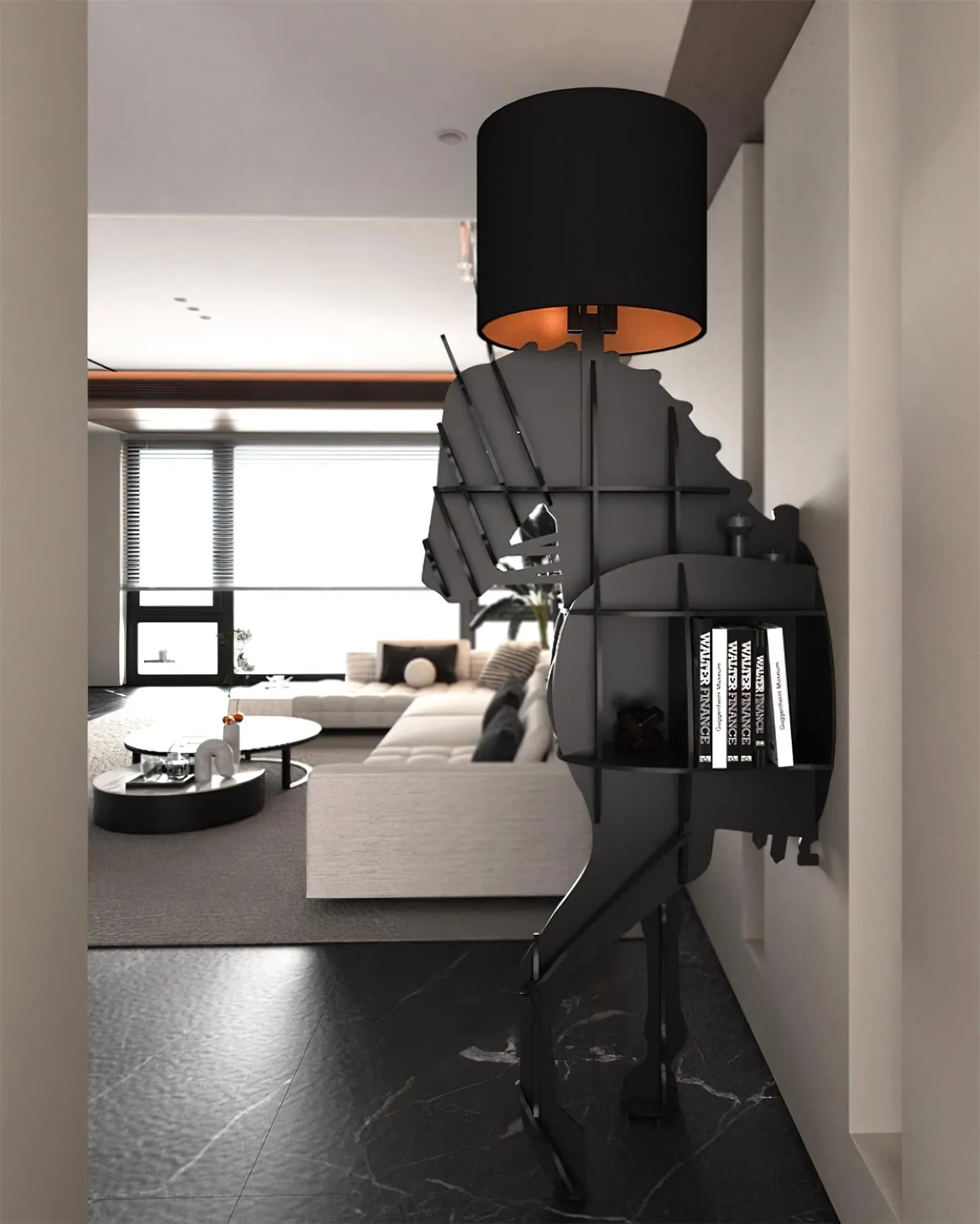 Tete Horse Stand Lamp