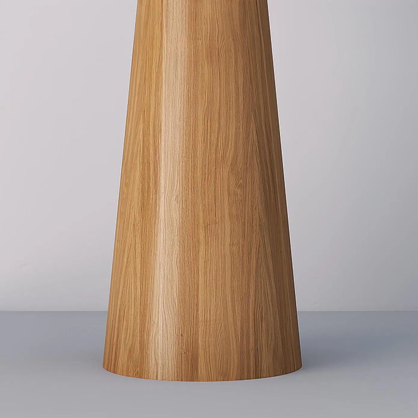 Tilt Hat Wooden Floor Lamp