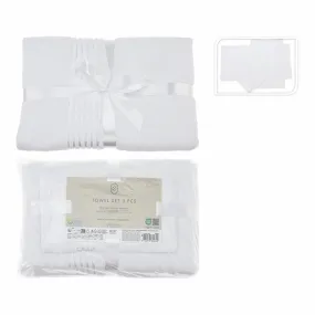 Towel set Essentials White (3 Pieces)