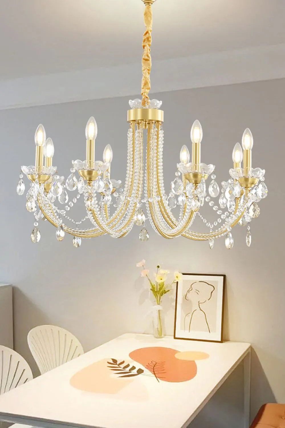 Traditional Candelabra Chandelier