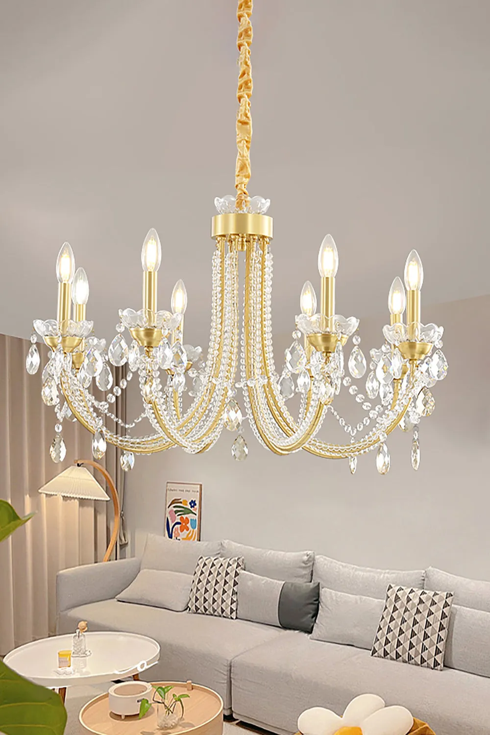 Traditional Candelabra Chandelier