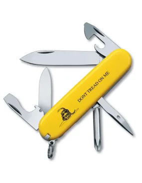 Victorinox Swiss Army Tinker Pocket Knife - Gadsden Flag - 12 Tools - 91mm