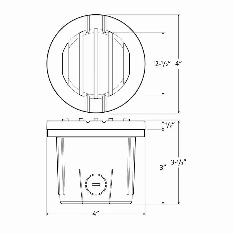 Westgate WLL-106 6W LED Well/Path Light